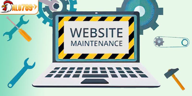 Nhà cái ALO789 bảo trì sẽ thông báo trên trang chủ