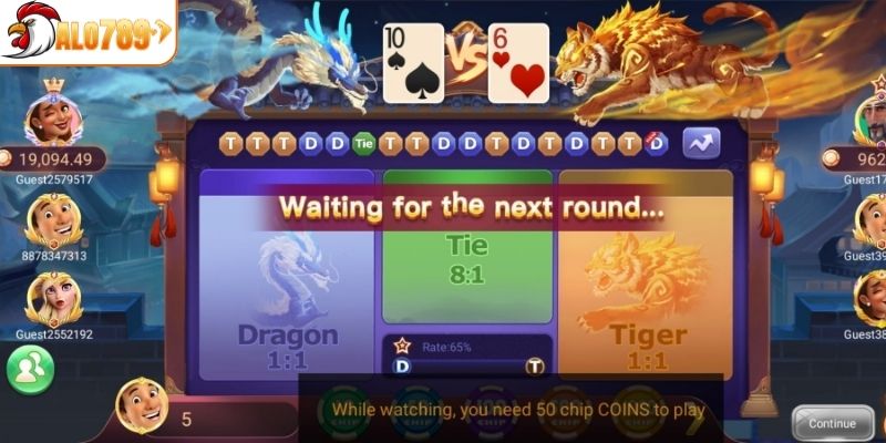 Rồng hổ là so sánh giá trị bài ở các cửa